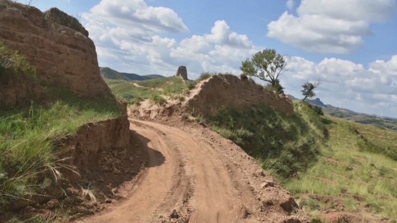 Construction of the Great Wall first began in the third century BC (Pic: Youyu County Public Security Bureau)