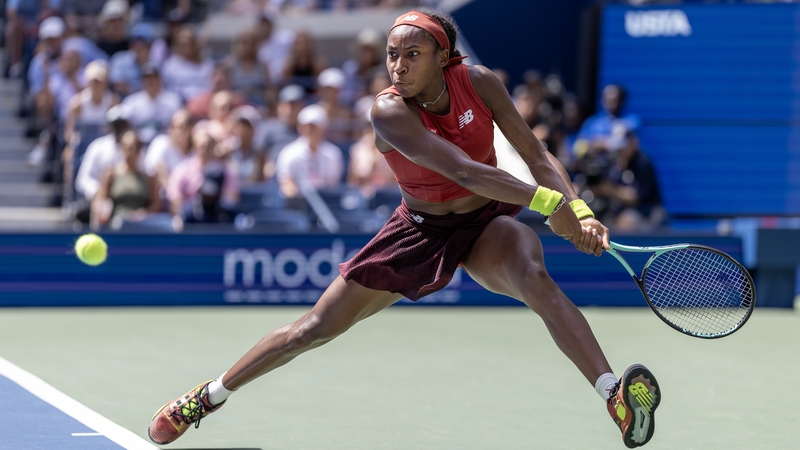 Coco Gauff converted six of seven break-point opportunities in a ruthless display