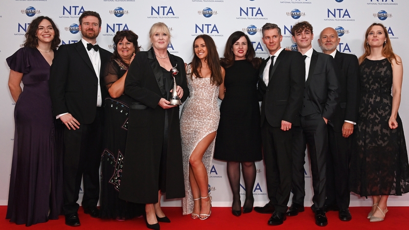 The Happy Valley team celebrated three awards on the night