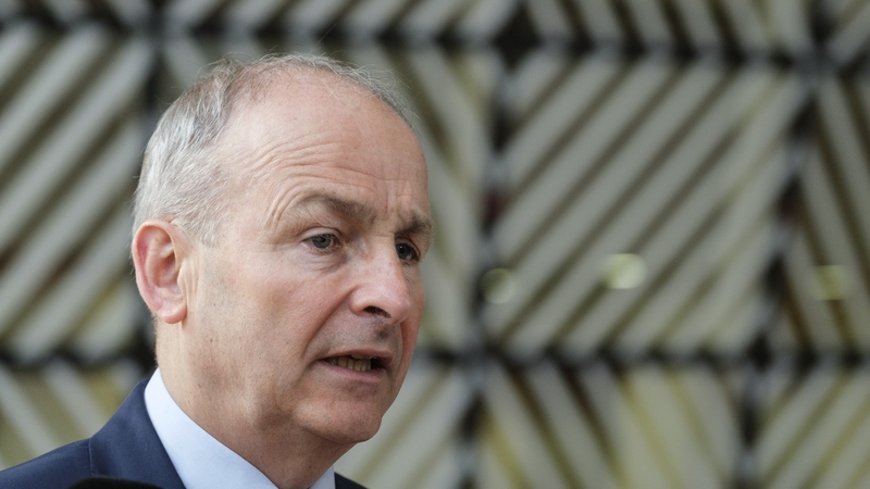 Micheál Martin said Ireland will 'continue to fully support the ICC in its vitally important work' (file pic)
