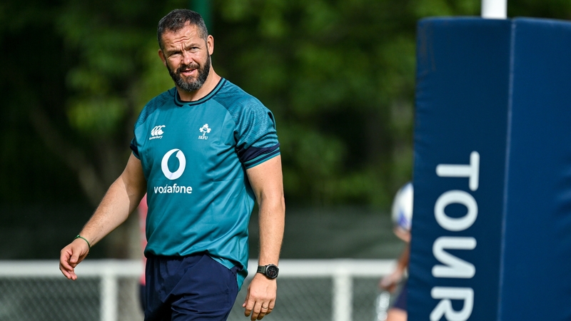 Ireland head coach Andy Farrell