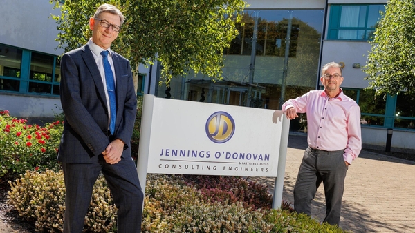 David Kiely, Managing Director, Jennings O'Donovan and Conor McCarthy, outgoing director, Jennings O'Donovan.