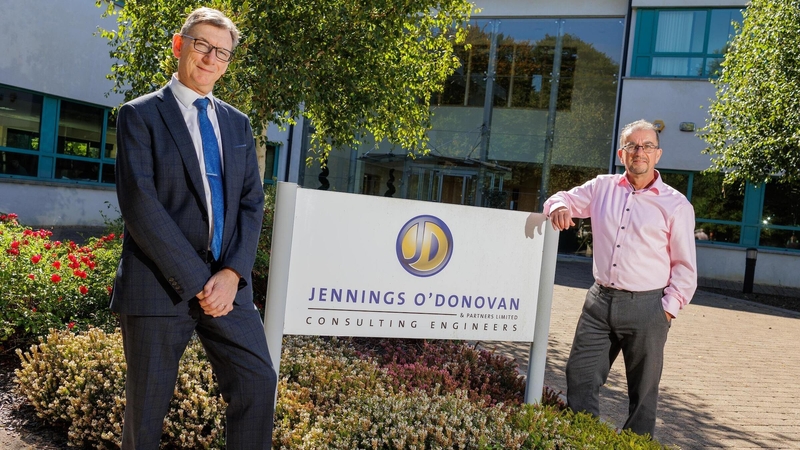 David Kiely, Managing Director, Jennings O'Donovan and Conor McCarthy, outgoing director, Jennings O'Donovan.