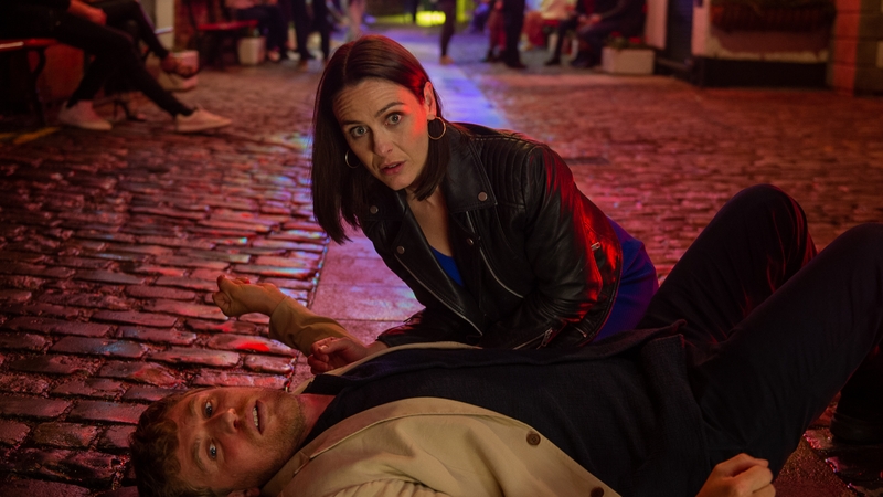 Róisín Gallagher and Johnny Flynn in The Lovers