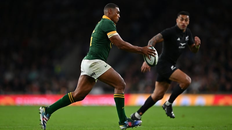 Damian Willemse gets the nod for South Africa