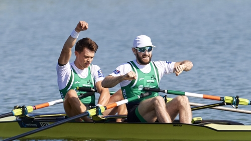 Fintan McCarthy (L) and Paul O'Donovan