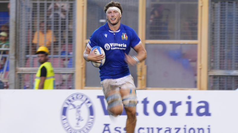 Harlequins' Dino Lamb will start for the Italians