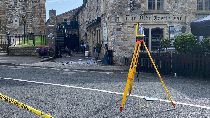 Three people were injured in the incident