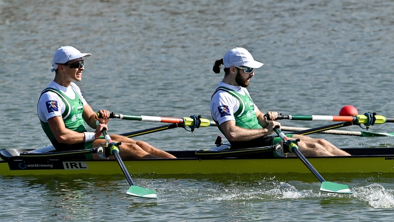 Fintan McCarthy (L) and Paul O'Donovan