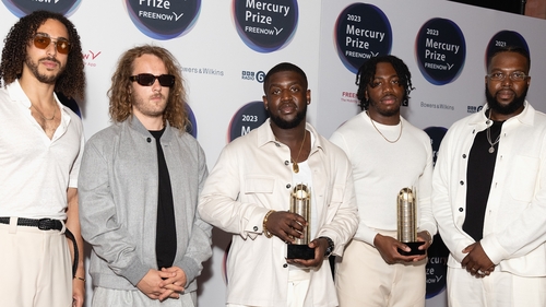 James Mollison, Joe Armon-Jones, Femi Koleoso, Ife Ogunjobi and TJ Koleoso of Ezra Collective