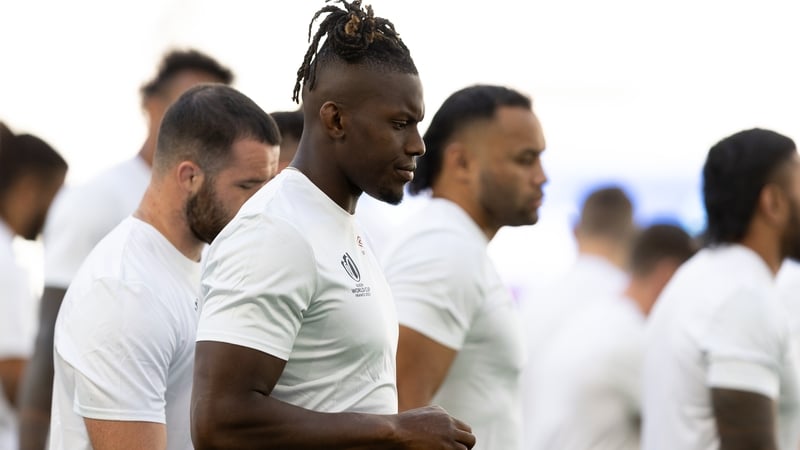 Maro Itoje during Friday's Captain's Run