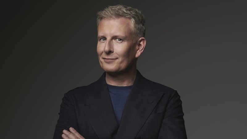Your host Patrick Kielty