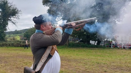 Hundreds of volunteers will part in the reenactment of the Battle of Ballinamuck