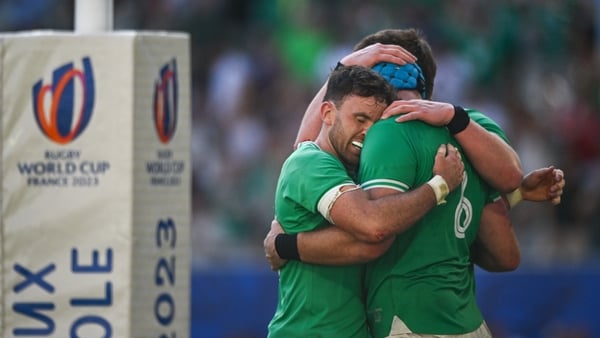 Tadhg Beirne's late try was the score that pleased Farrell most