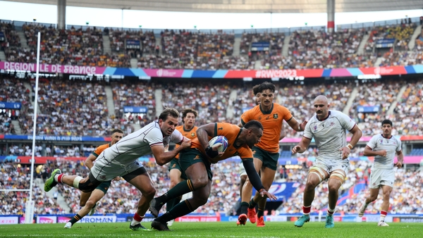 Australia overcame Georgia in the Stade de France