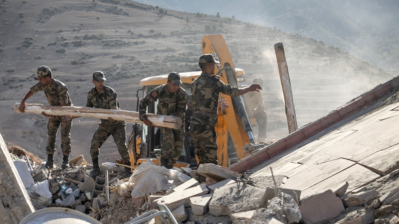 A number of countries have offered search and rescue assistance after the earthquake