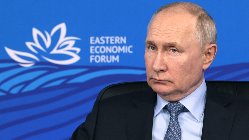 Russia President Vladimir Putin at the Eastern Economic Forum in Vladivostok
