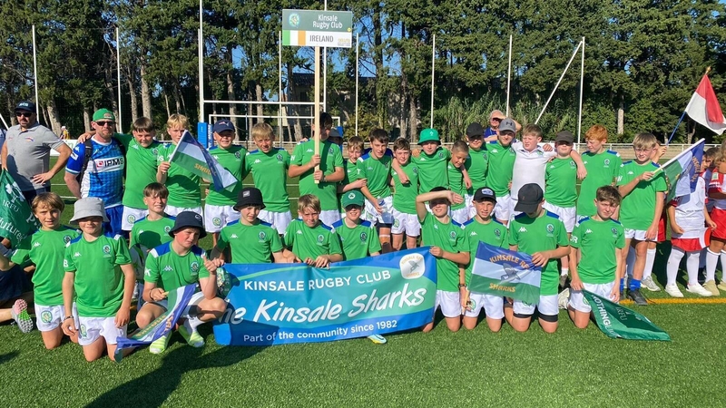 The team from Kinsale RFC made it to the final in France