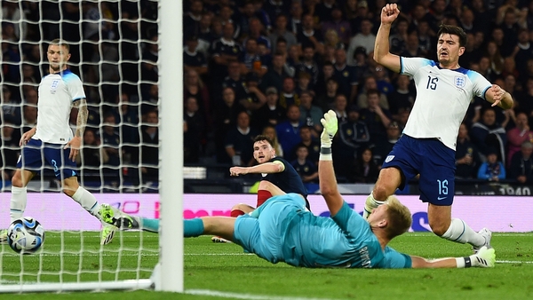Harry Maguire, who scored an own goal against Scotland, has become a favourite of the boo boys