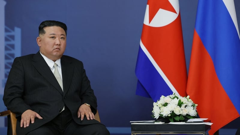 North Korean leader Kim Jong Un said he had 'no intention' of avoiding a war with South Korea