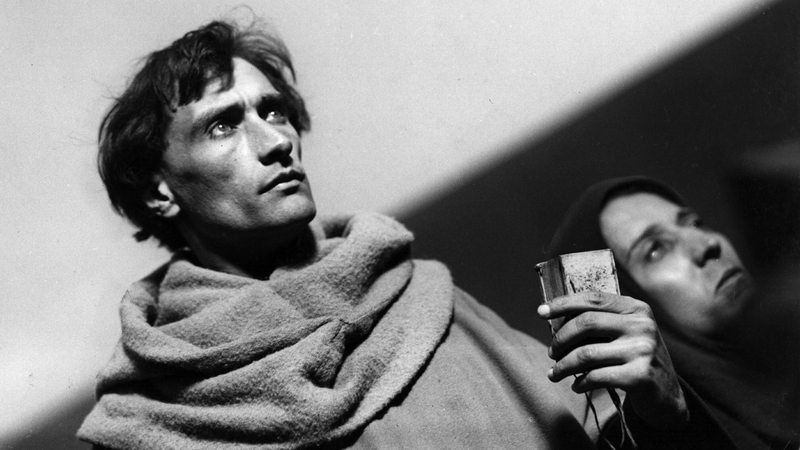 French poet and actor Antonin Artaud in a scene from 'The Passion Of Joan Of Arc'