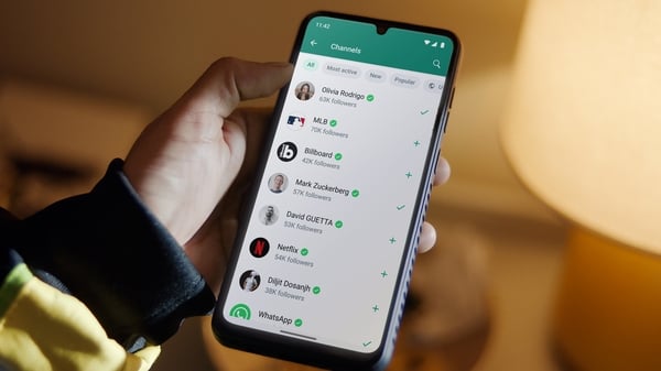 Channels allows users to follow updates from celebrities, organisations and sports teams