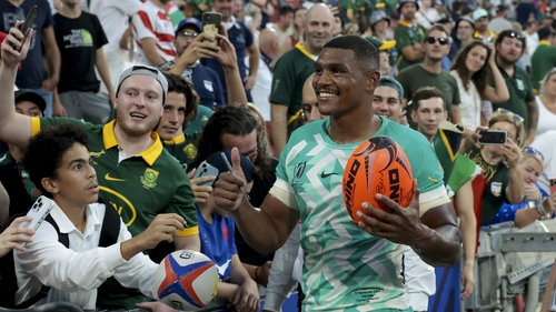 Damian Willemse is the only player retained from the win over Scotland
