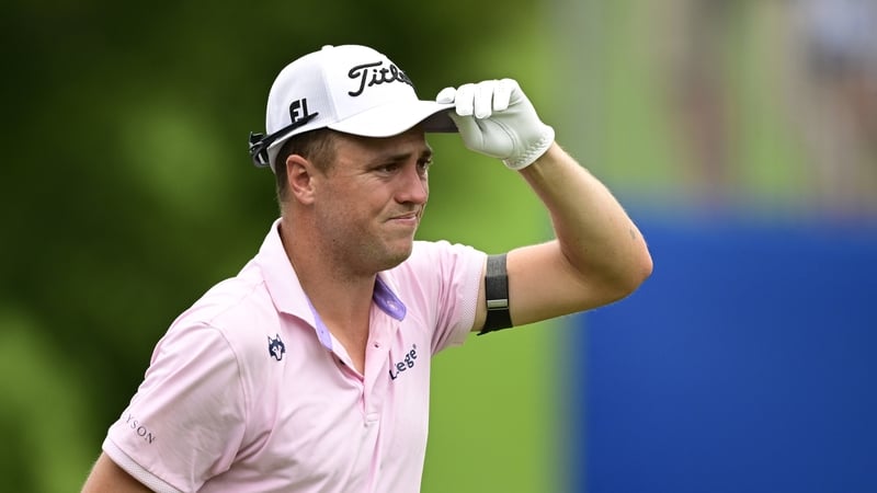 Justin Thomas admitted he was "very, very fortunate" to be given a wild card
