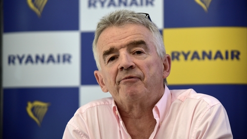 Ryanair CEO Michael O'Leary predicted ticket prices will be up to 10% more expensive this summer