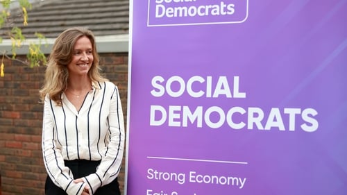 Social Democrats leader Holly Cairns said her party had a 'very clear position on the genocide in Gaza'