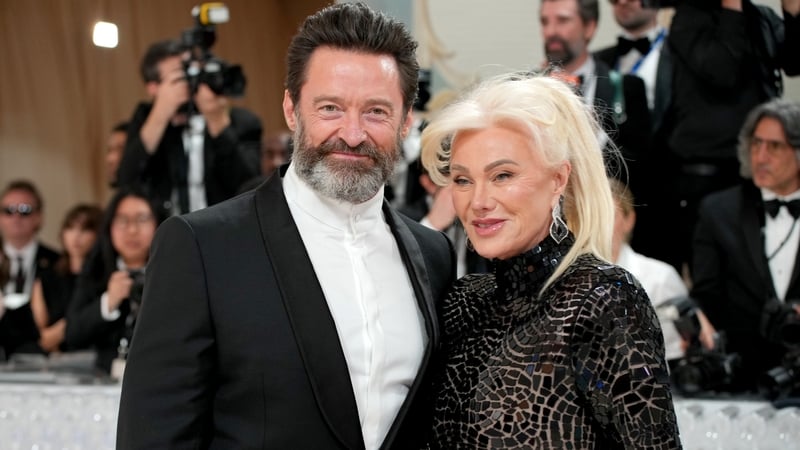 Hugh Jackman and Deborra-Lee Furness, pictured at the 2023 Met Gala in New York in May