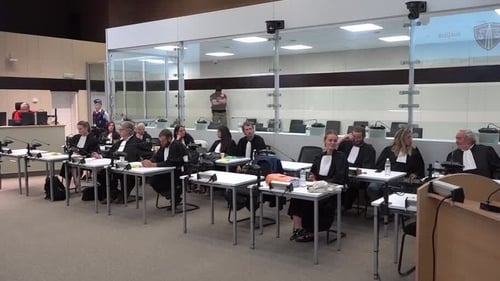 The trial, which started at the end of last year, was held under tight security at the converted former headquarters of the NATO military alliance