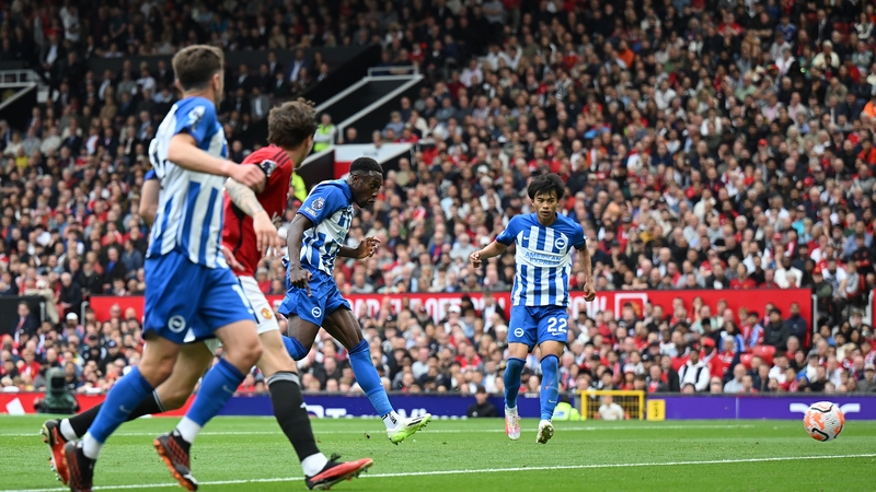 Danny Welbeck slots home for Brighton