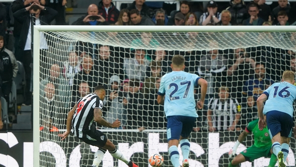 Callum Wilson netted from the penalty spot after 64 minutes