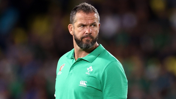 Ireland head coach Andy Farrell