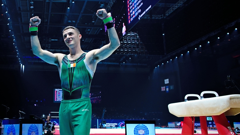 Rhys McClenaghan is preparing for his world title defence