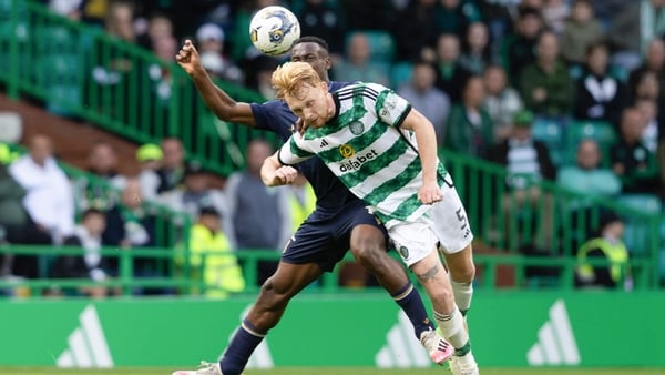 Liam Scales made his third Celtic start in a row against Dundee United on Saturday