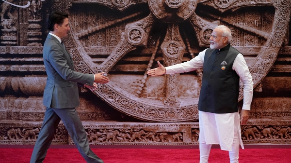Indian Prime Minister Narendra Modi 'completely rejected' Justin Trudeau's claims (file pic)