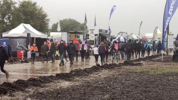 The National Ploughing Championships are taking place in Ratheniska in Co Laois