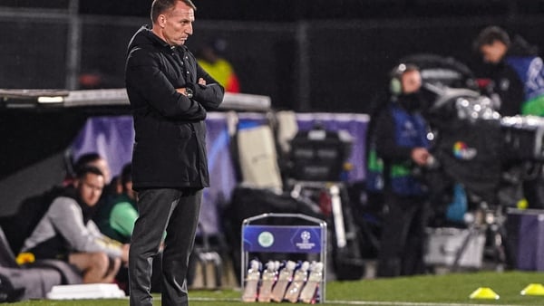 Brendan Rodgers' side have not won a Champions League group game since September 2017
