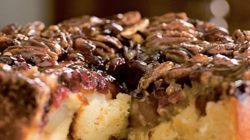 Ground ginger gives this cake a warming feel.