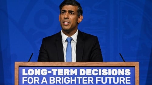 Rishi Sunak made the announcement at Downing Street