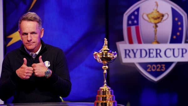 Team Europe captain Luke Donald
