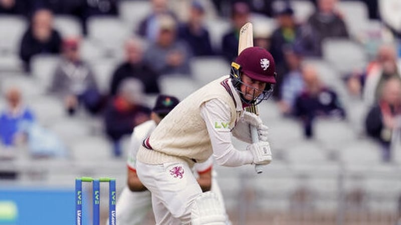 Tom Kohler-Cadmore in action for Somerset