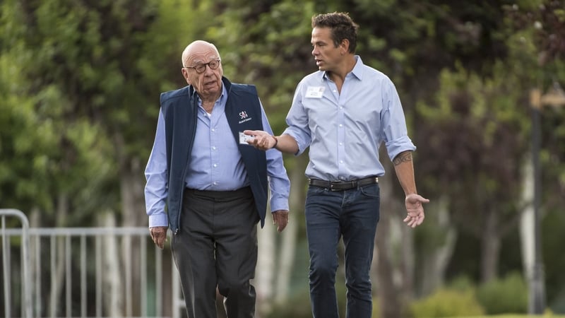Rupert and Lachlan Murdoch
