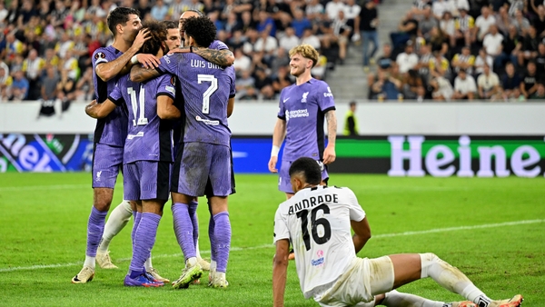 Mo Salah's goal made the points safe for Liverpool