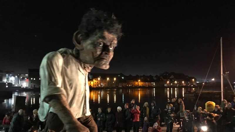 In Athenry, the award-winning theatre company Macnas is working around the clock in preparation for a 'spectacular' parade beginning at 9pm