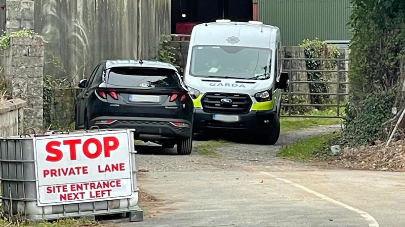 Gardaí are searching an area at Little Island in Co Cork