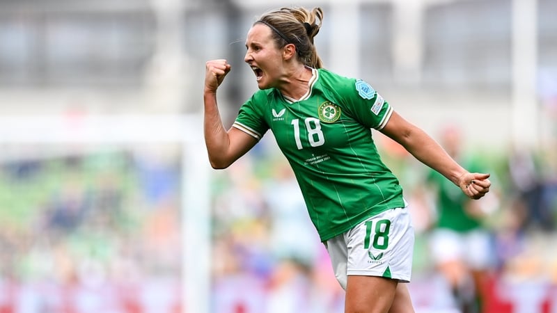Kyra Carusa is relishing the chance to face some of the best teams in the world