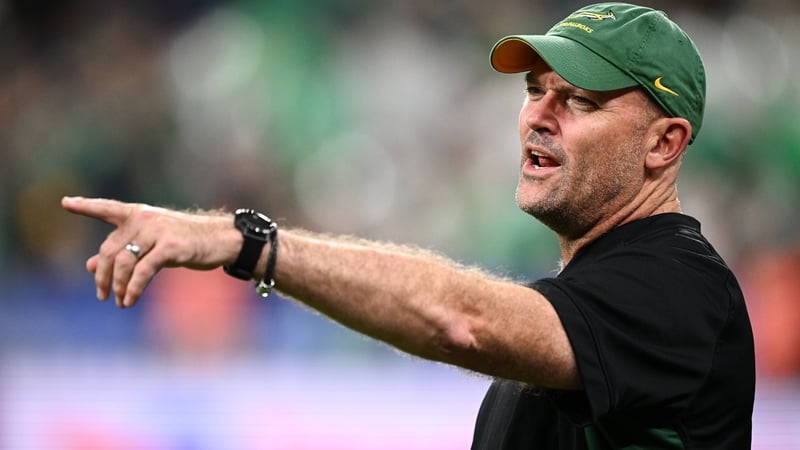 South Africa head coach Jacques Nienaber